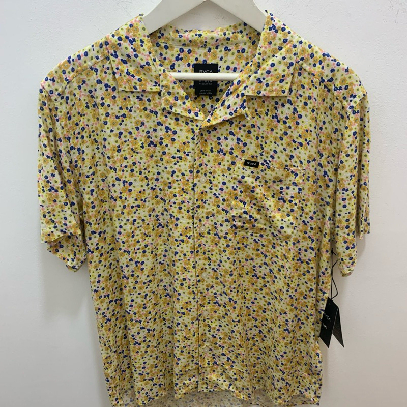 Kemeja Pria Rvca Original Ground Cover Nezo New