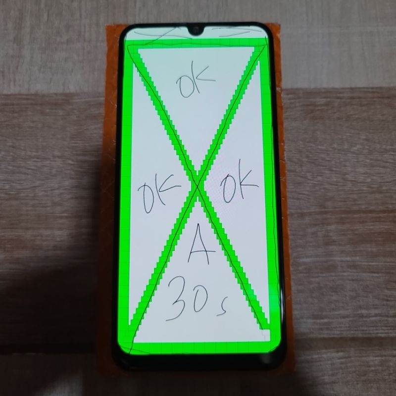 LCD samsung A30s / A307 original copotan mulus normal
