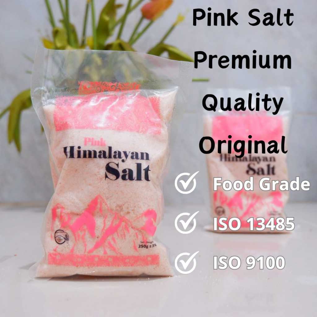 

Premium Himalayan Salt Pink Extra Fine 250gr - Garam Himalaya 250g