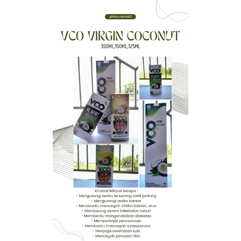 

VCO VIRGIN - Virgin Coconut Oil