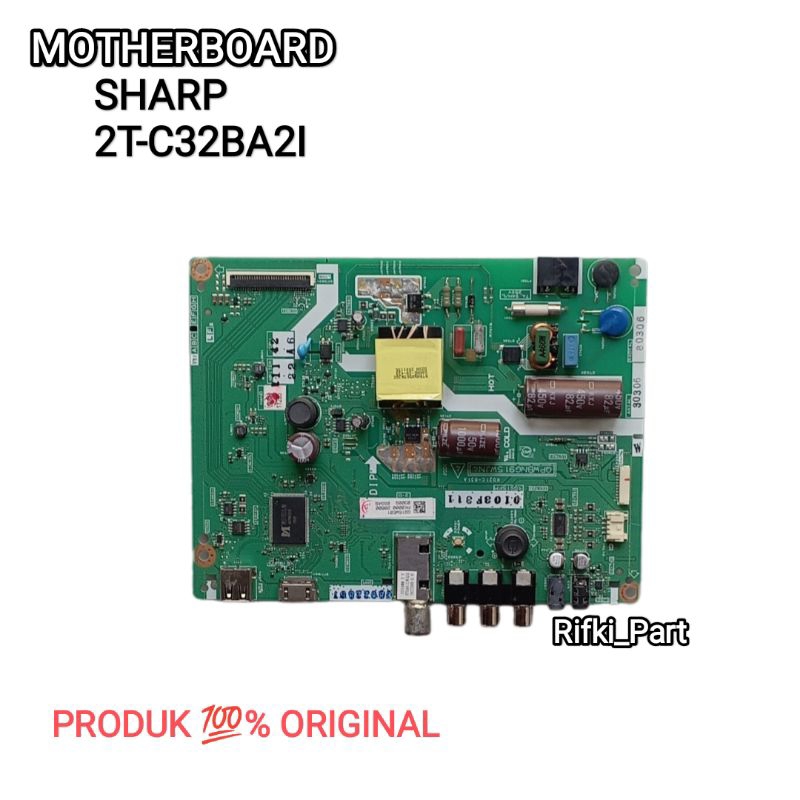 MAINBOARD MB MESIN TV LED SHARP 2T-C32BA2I