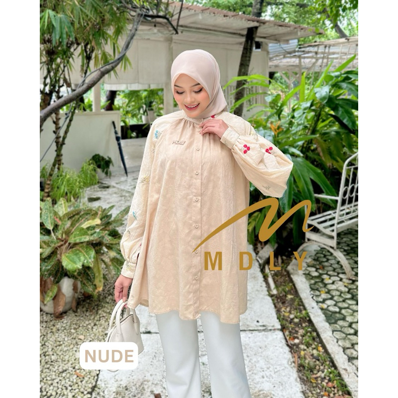 KIREI SHIRT MDLY | KEMEJA MDLY TERBARU | KEMEJA ORI MDLY | BLOUSE PREMIUM WANITA | KEMEJA PREMIUM WA