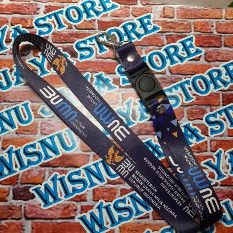 

lanyard tali idcard layer tali gantungan BUMN navi terbaru