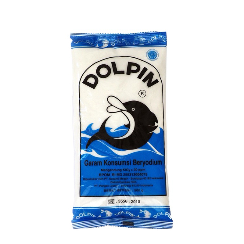 

DOLPIN Garam Beryodium 500 gram garam dapur bumbu masak