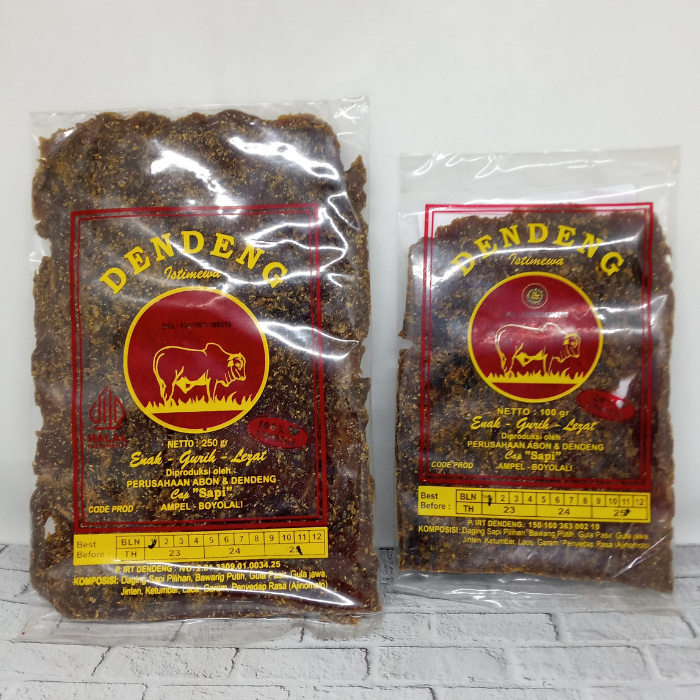 Dendeng Daging Sapi Asli Cap Sapi Istimewa Original Kering