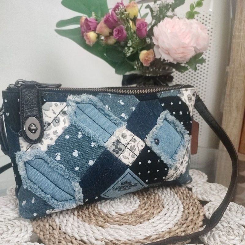 Tas preloved Coach Original Denim