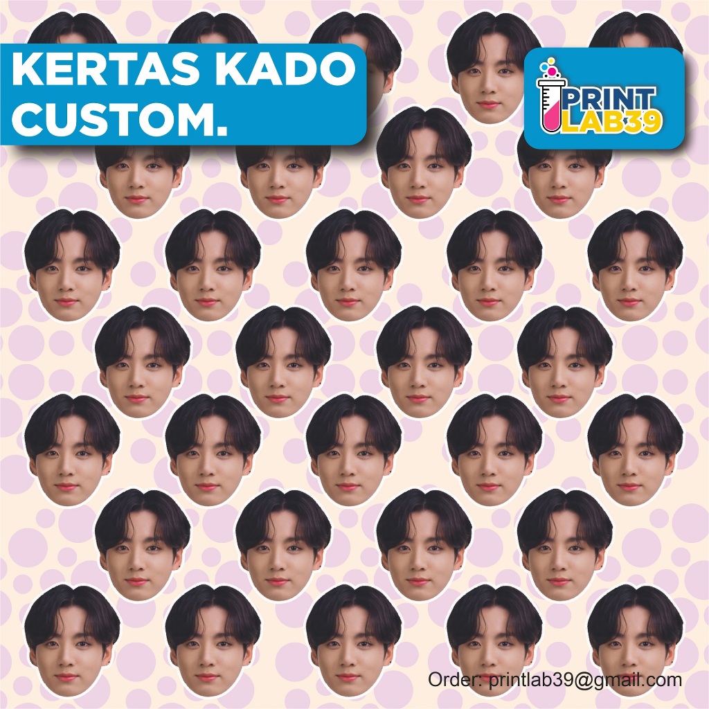 

CETAK KERTAS KADO MUKA DAN TULISAN A3 I BEBAS DESAIN I TERMURAH I CUSTOM
