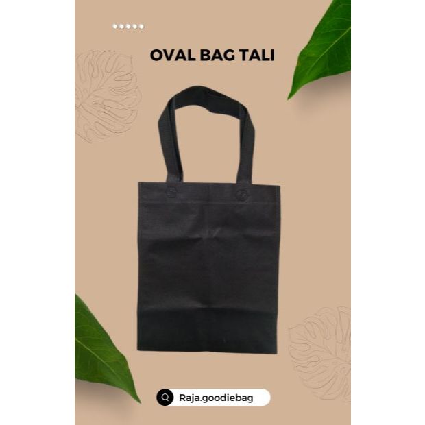 

Tas Spunbond goodie bag Souvenir Oval Tali (23x29) Tebal