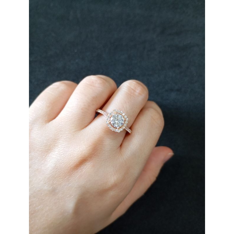 Cincin Emas Amero Bermata Kadar 700/16K