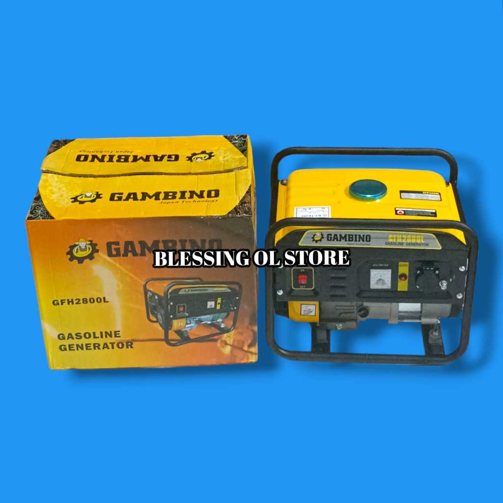 Genset Gambino GFH2800L 900 Watt Maksimal 1100 Watt