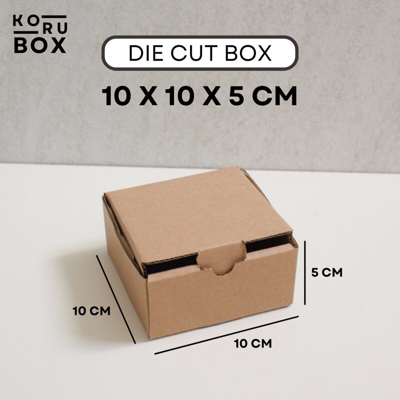 

Kardus Die Cut Mailer Box 10x10x5 cm | Box Kardus Karton Packaging Kardus Packing Polos