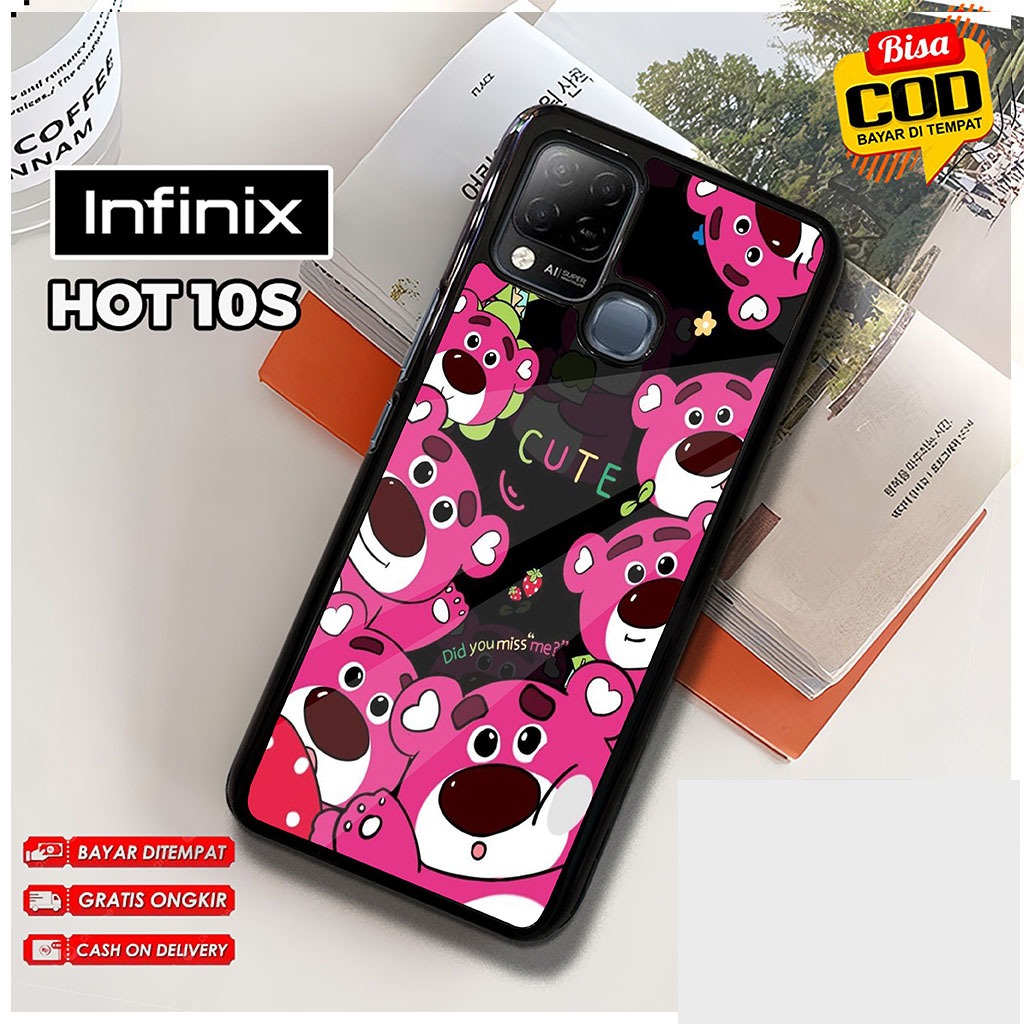 SOFTCASE MOTIF CUTE INFINIX HOT 10/HOT 10S