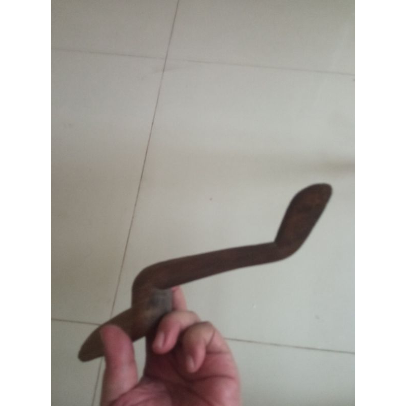 centong kayu jadul JATI antik tua lawasan bekas pakai kecil masuk kantong