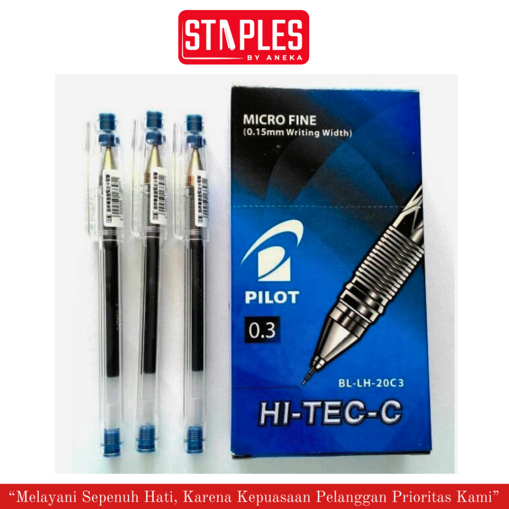 

Pena Hi-tec Pilot 0,3 & 0,4 / Pena Hitec / Refill Hi-tec Pilot 0,3 & 0,4