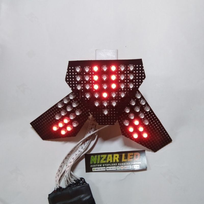 Stoplamp Running Vario LED Old 125-150