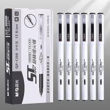 

M&G Stick Gel Pen 0.5mm Economical Pena Cair / Pulpen Gel / kapasitas banyak / lancar/ fast dry - ATK
