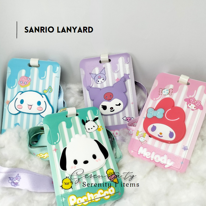 

SERENITA.TY Sanrio Lanyard | Kalung Kartu Sanrio | Cartoon Card Holder | Tempat ID Card Lucu | Cute Office ID Holder | Cute Gift Ideas | Ide Kado Lucu | Tempat PC