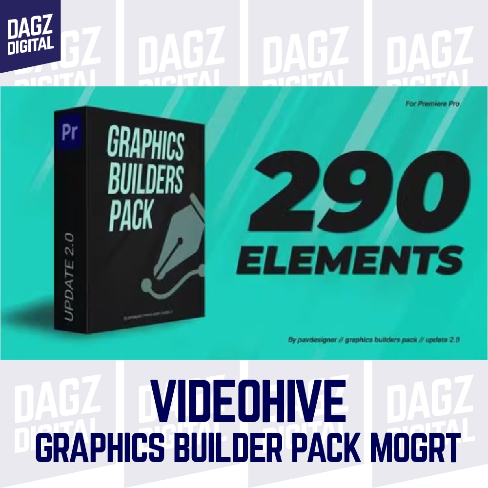 Videohive - video hive Template templet Graphics builders Pack MOGRT after Premiere Pro video B86