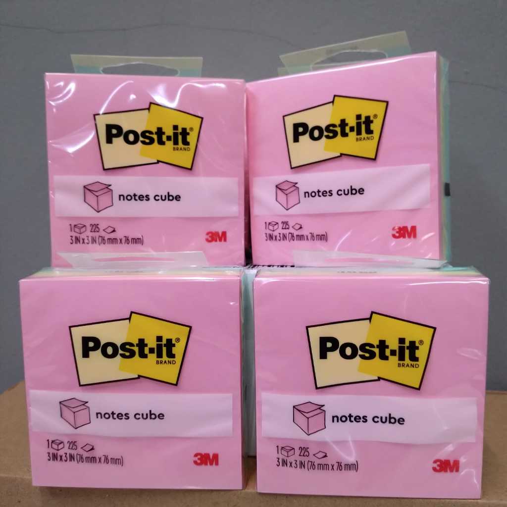 

3M post it Notes Cube 654-1, Pastel Cube