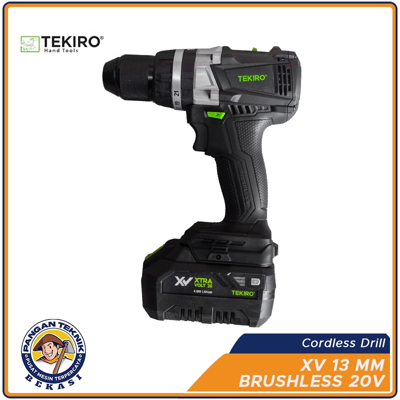 Tekiro Cordless Driill XV 13 MM Brushless | Bor Cordless 13 MM TEKIRO