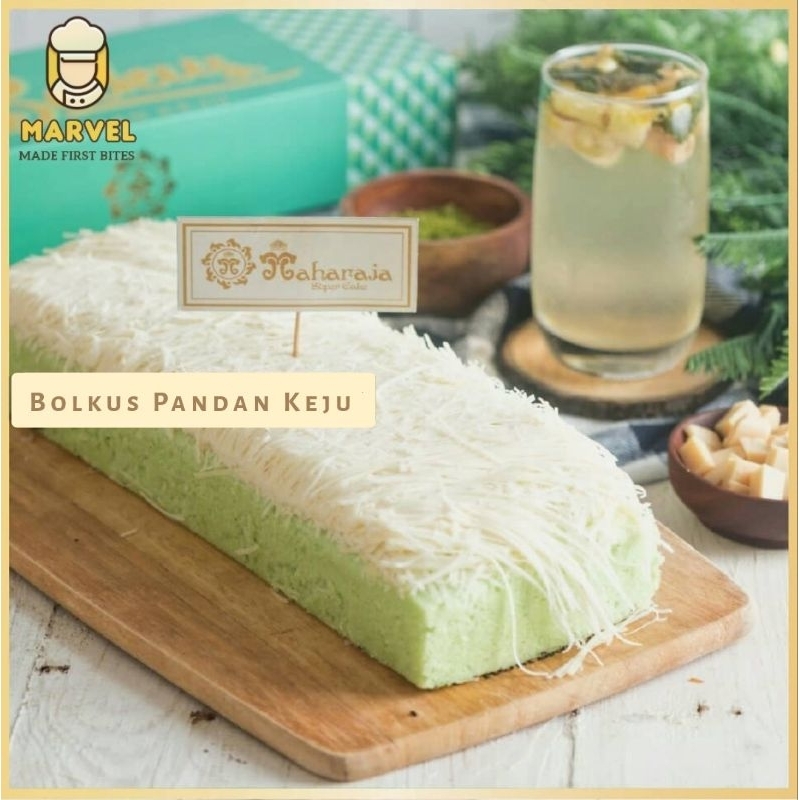 

BOLU KUKUS BOLKUS PANDAN COKLAT KEJU PREMIUM