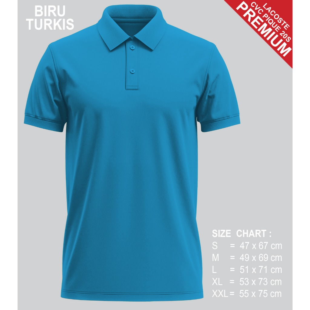 KAOS LACOSTE POLO CVC PIQUE PREMIUM