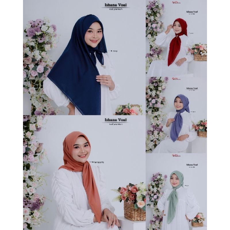 ISHANA VOAL/SCARF FEE FASHION/SEGIEMPAT FEE FASHION/SCARF FEE FASHION POLOS/SEGIEMPAT POLOS FEE FASH