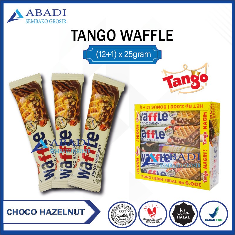 

Tango Waffle Choco Hazelnut - Wafer Coklat 25 gram