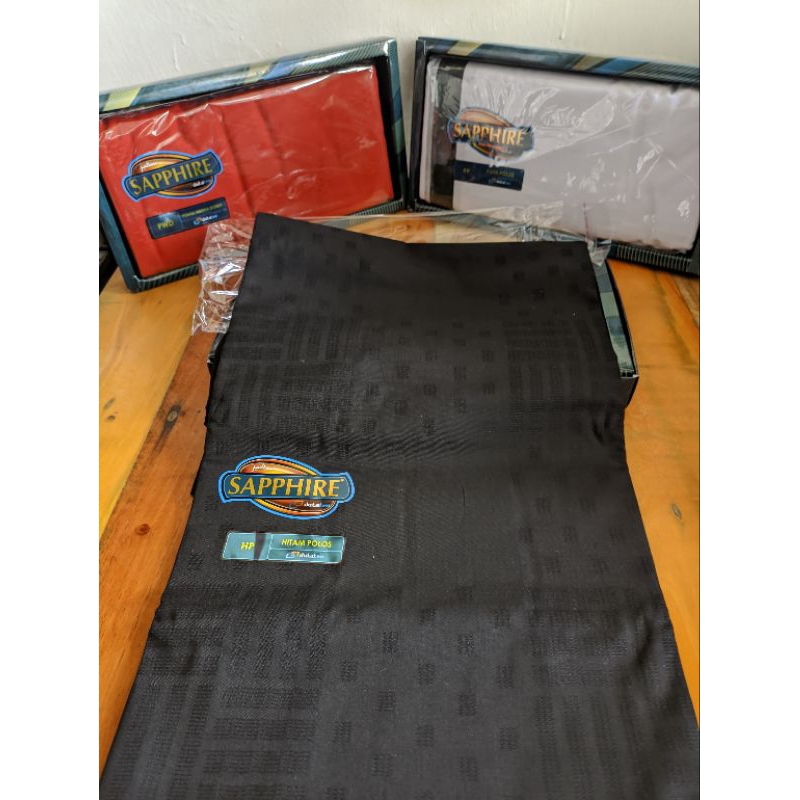 SARUNG MERK SAPPHIRE POLOS PRODUK DUTATEX SARUNG EXCLUSIVE DEWASA