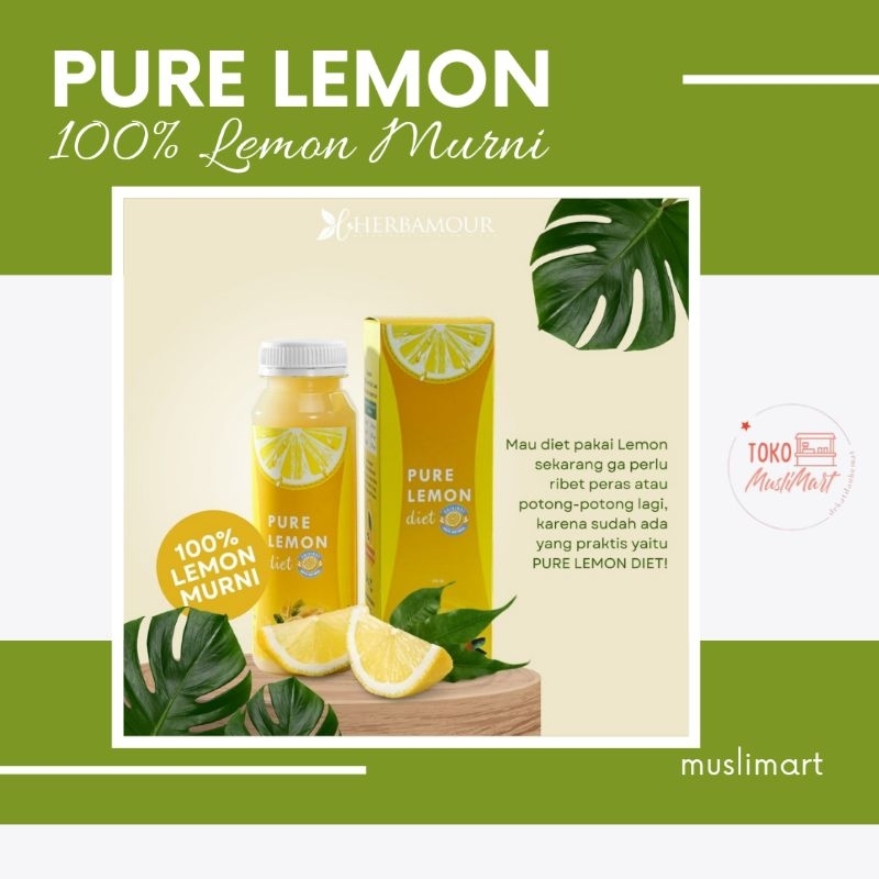 

PURE LEMON || 100% LEMON ASLI || LEMON DIET HERBAMOUR || LEMON DIET BAHAGIA 250ml