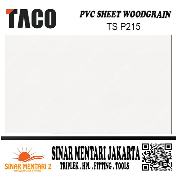 TACO SHEET PVC WOODGRAIN TS P215