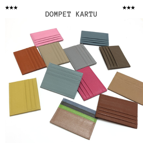 Dompet Kartu Import Kulit -Card Holder Import-Dompet Kartu Pria Wanita-Dompet Kartu Terbaru #9026