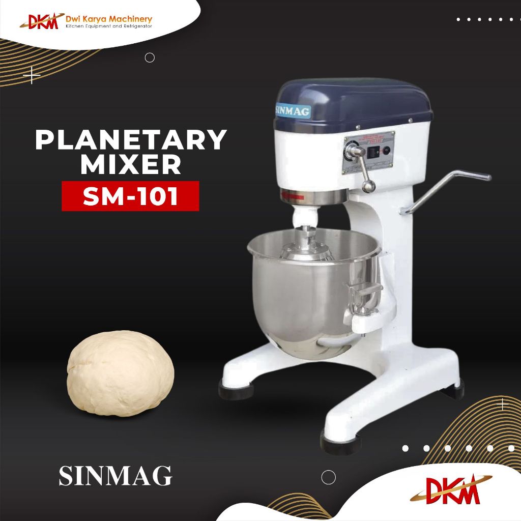 PLANETARY MIXER SINMAG 10 liter