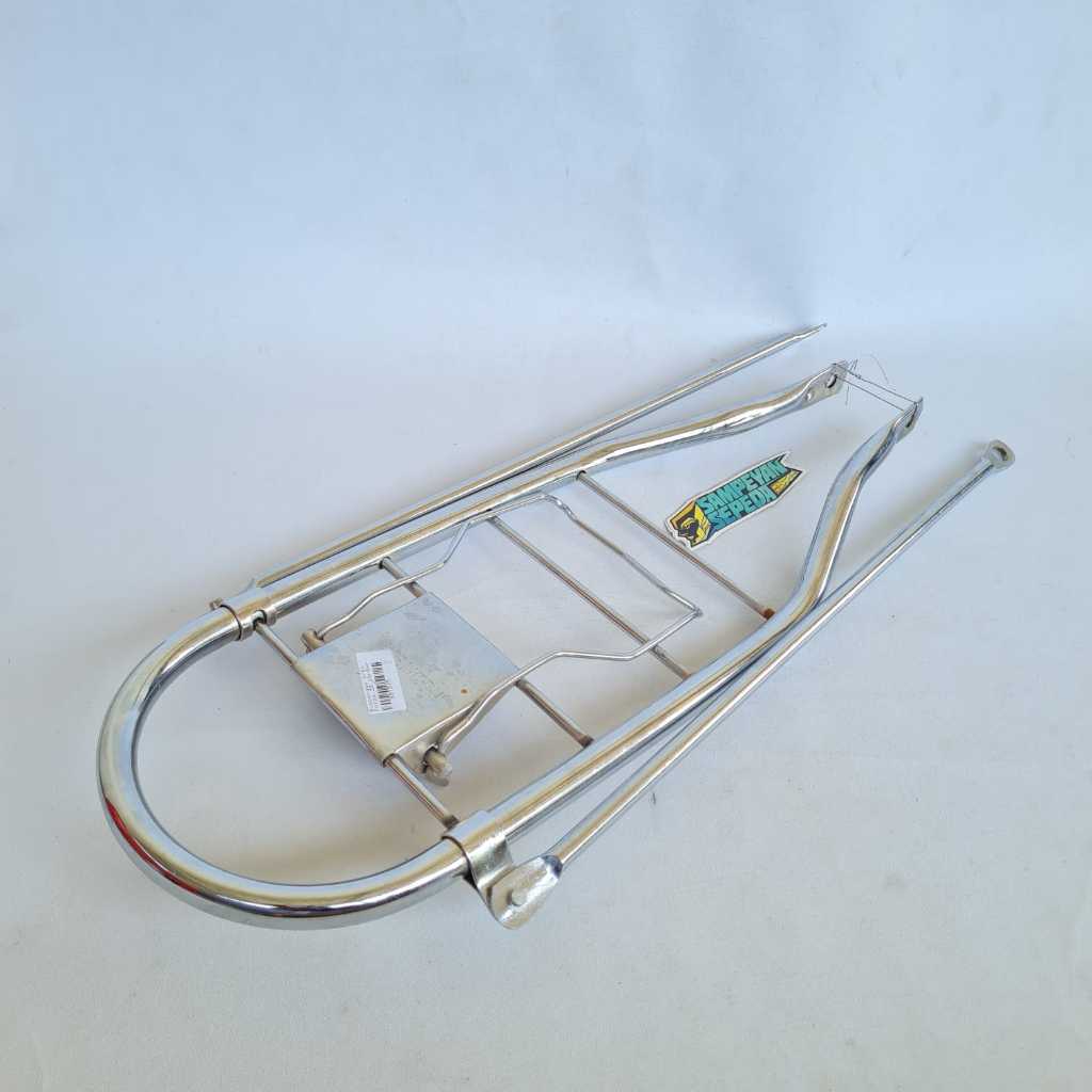 Bagasi Boncengan Sepeda Unto 28 Inch Jadul Onthel Goncengan Ontel Chrome