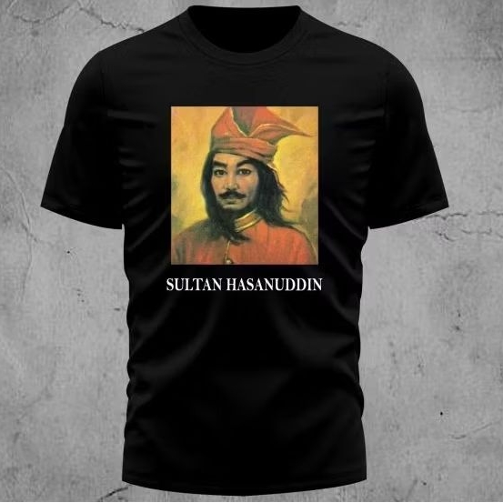 kaos sultan hasanuddin baju kaos sultan hasanuddin kaos karaeng galesong baju kaos karaeng galeson b