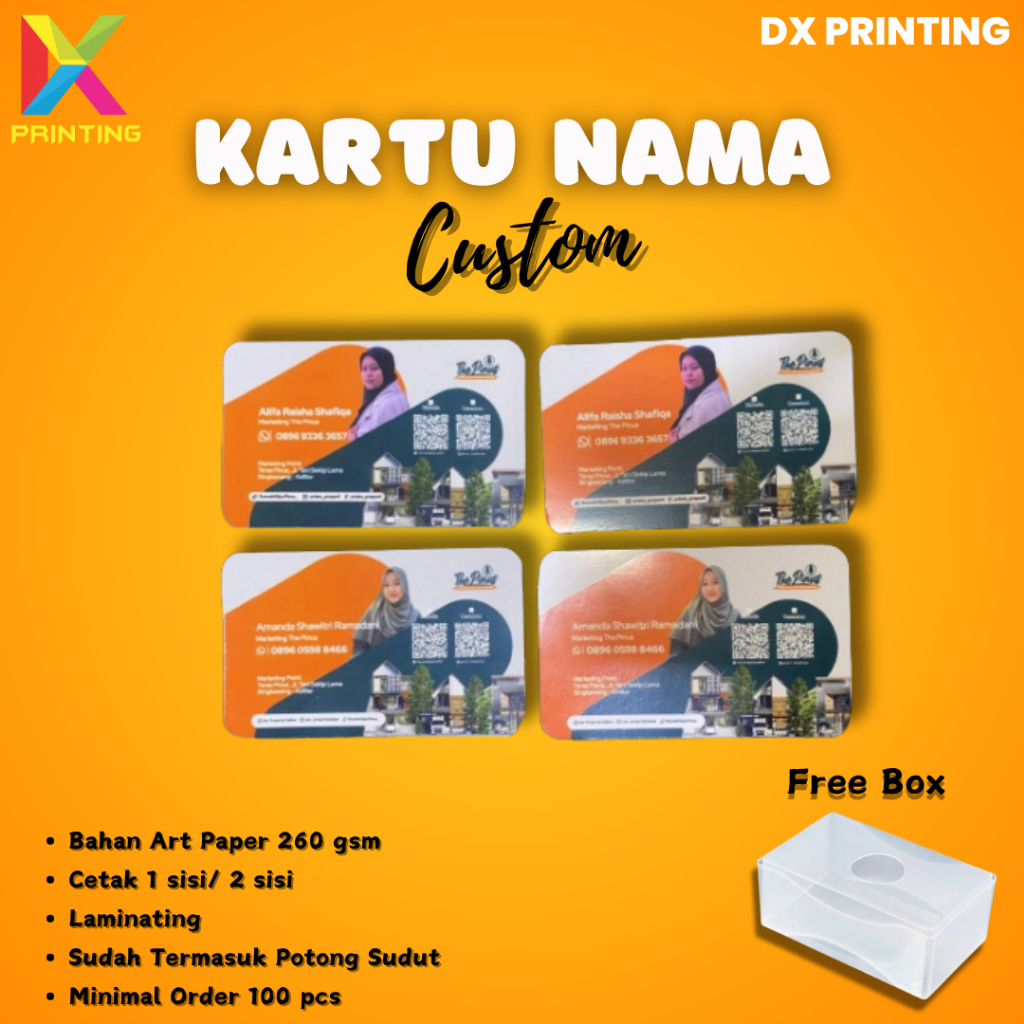 

KARTU NAMA CUSTOM/CETAK KARTU NAMA MURAH/KARTU NAMA POTONG SUDUT