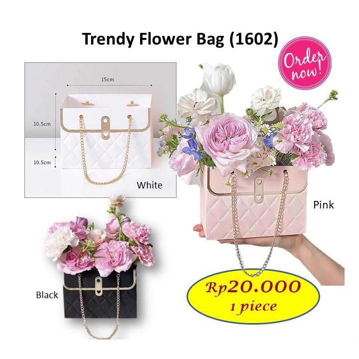 

Trendy flower bag - tas bunga - kotak bunga barang florist 1602