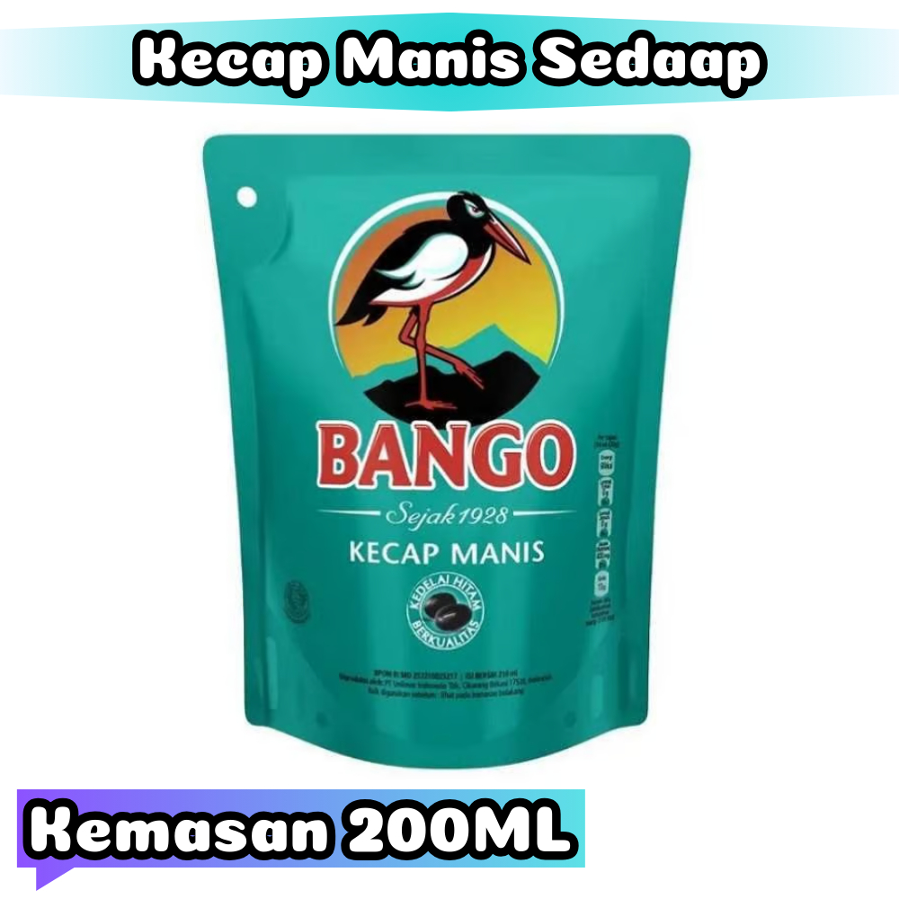 

Jual Kecap Manis Kemasan Pouch refill 200ml / 225ml - Bango & Sedaap | ACCANJANI7