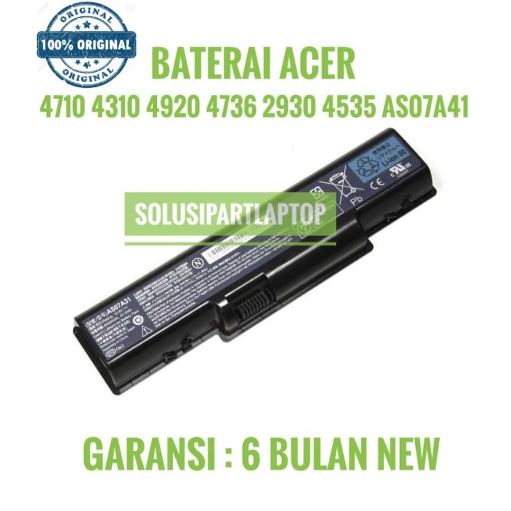 Baterai Acer Laptop Aspire 4710  4736 4736G 4736Z Series ORI