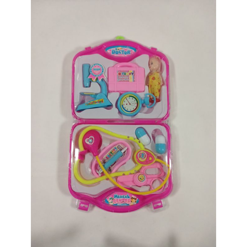 Dokter Mainan / Koper Dokter / Barbie Dokter / Mainan Dokter Koper