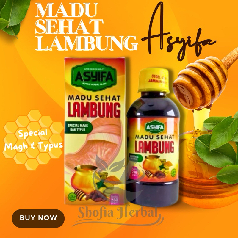 

Madu Sehat Lambung Asyifa 280 g Special Magh & Typus