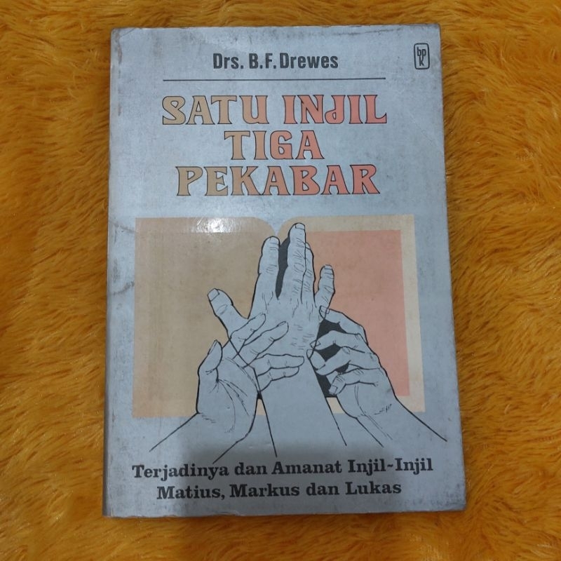 BUKU ANTIK SATU INJIL TIGA PEKABAR BY DREWES