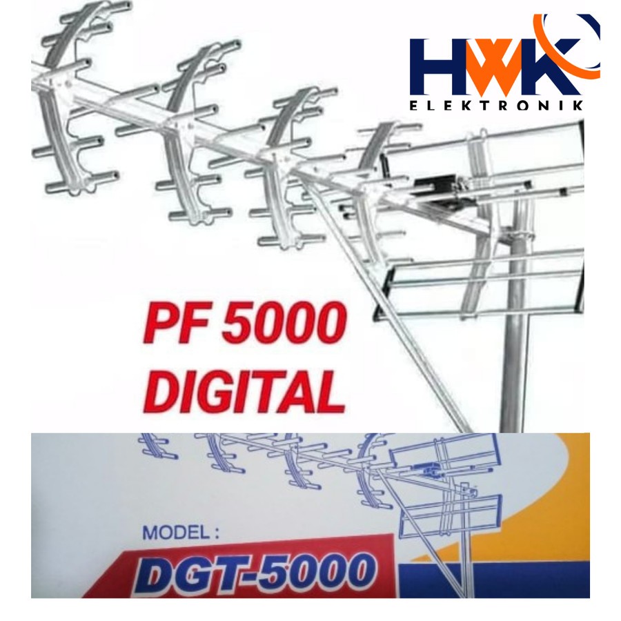 ANTENA DIGITAL ANTENA TV LUAR UHF PF DIGITAL DGT-5000