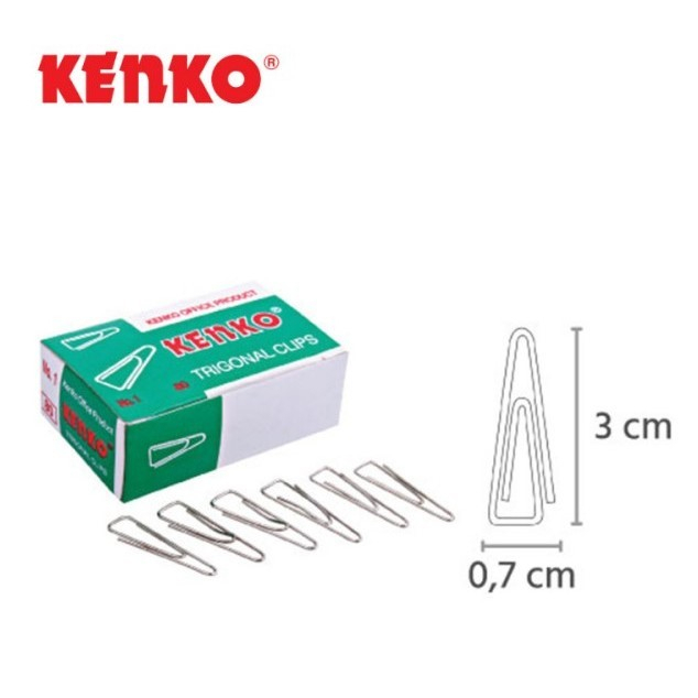 

COD TGM Paper Kenko Clip No-1 (1Box)