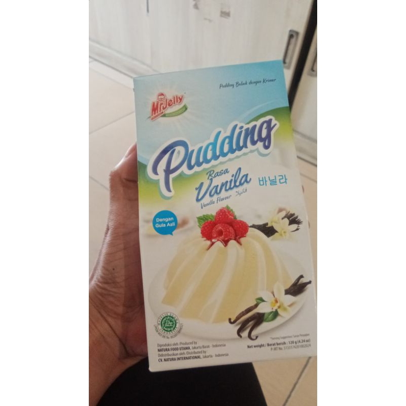 

pudding vanilla Mr jelly *free gift