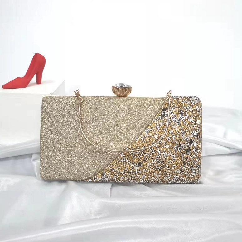 KODE A32F MVMarvelouz MV79646 Dompet CLUTCH Pesta Wanita Elegant Motif Gliter terbaru 1kg bisa 3 tas