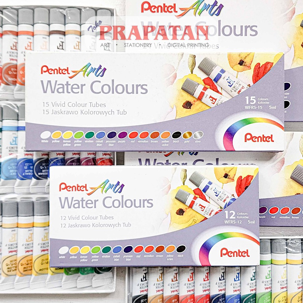 

KODE X49Z Pentel Watercolor Set 5ml Cat Air Set