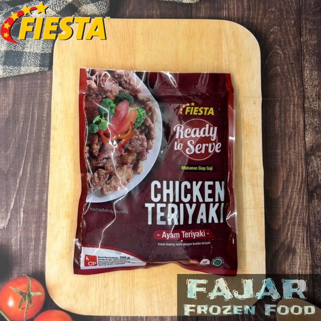 

FIESTA READY TO SERVE CHICKEN TERIYAKI 300GR | FIESTA SIAP SAJI AYAM TERIYAKI 300GR