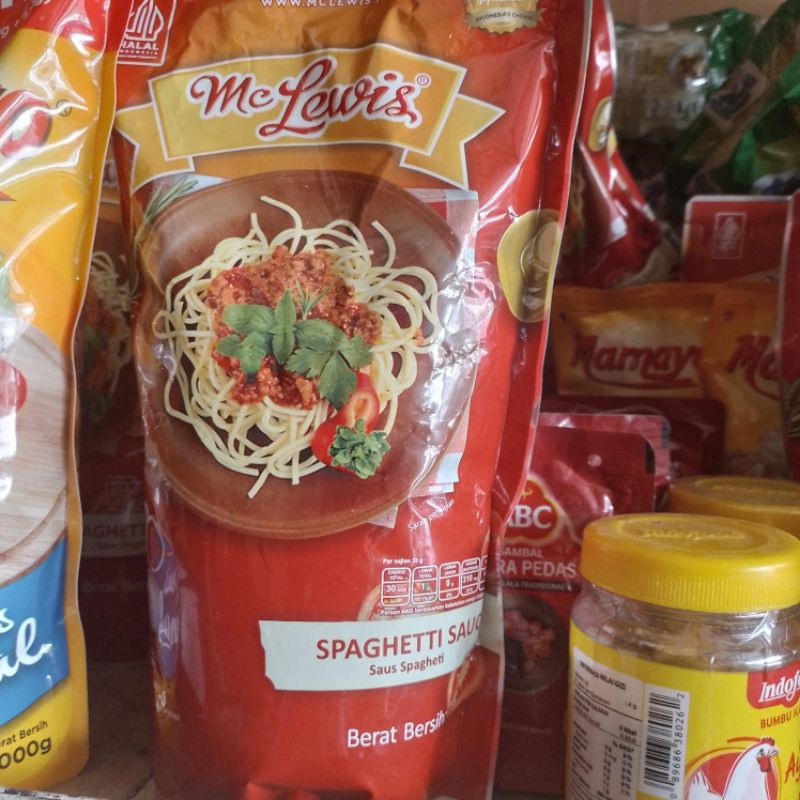 

Saus Spaghetti Mc Lewis 310 Gram