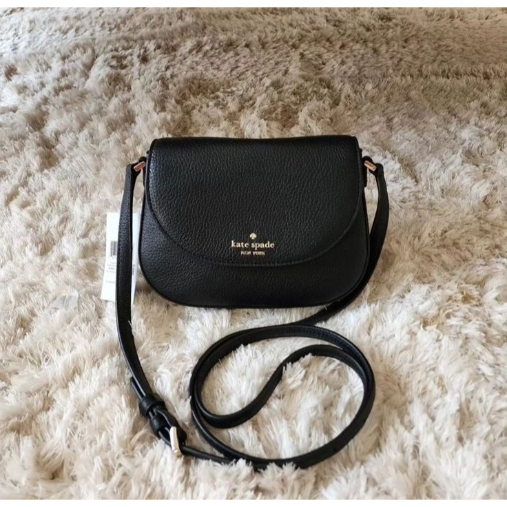 KS Leila Small Black Leather